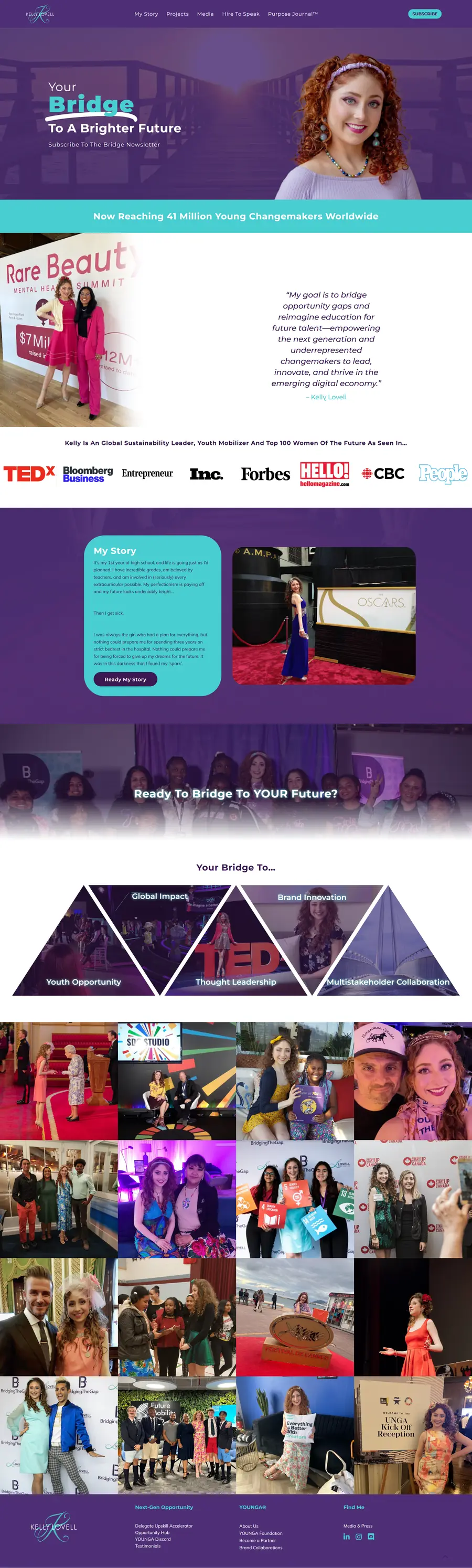 Earlier version of the site